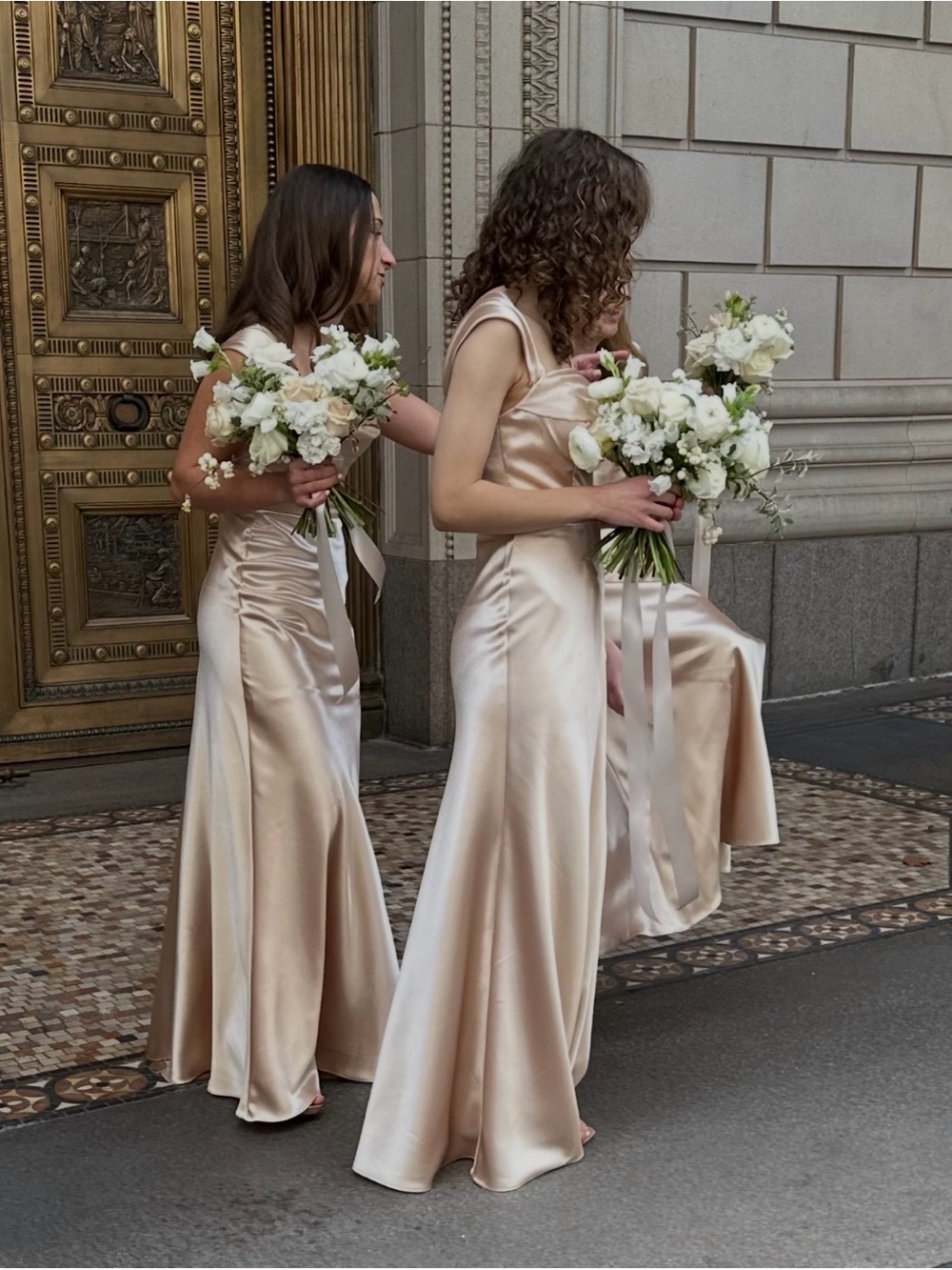 AW Bridesmaid Dress in Champagne